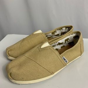 Toms Classic Canvas Shoe Slip On Women’s 10